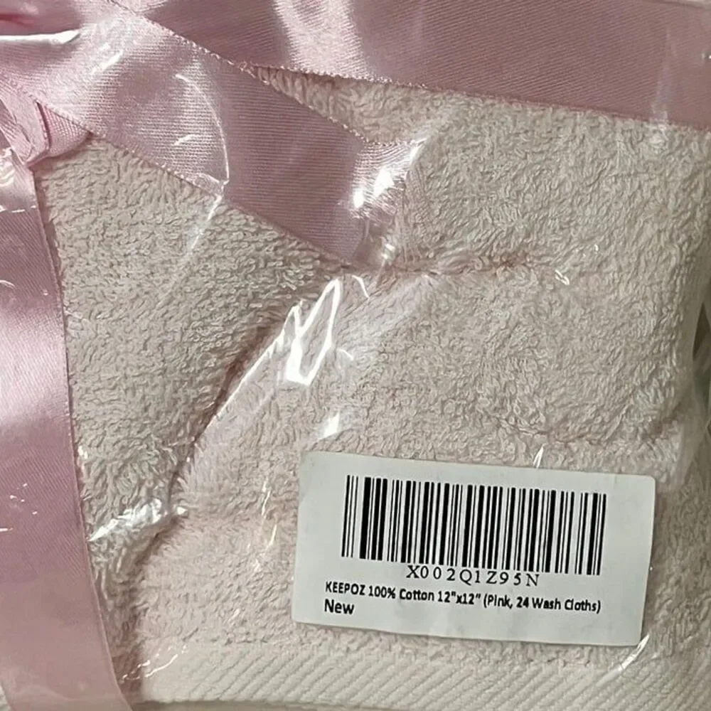 24 Pack WashCloths Set 12